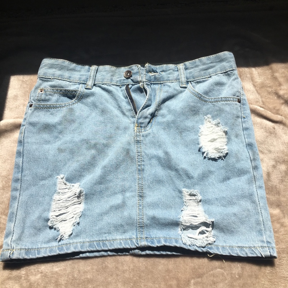 Jean skirt